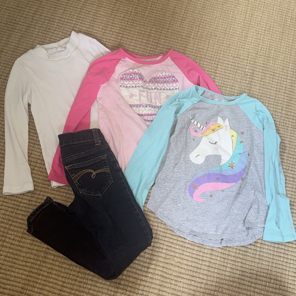 Long sleeve Little Girls Bundle